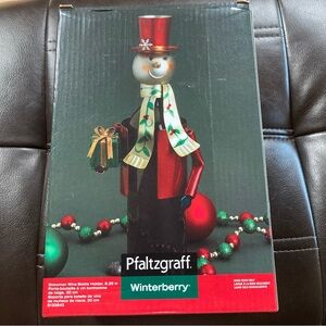 💕3/$15 Snowman Wine Bottle Holder